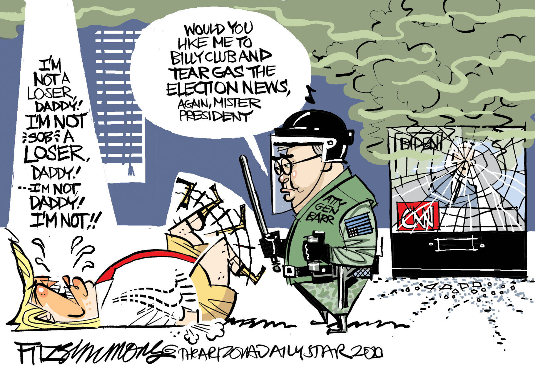 Daily Fitz Cartoon: Presidential